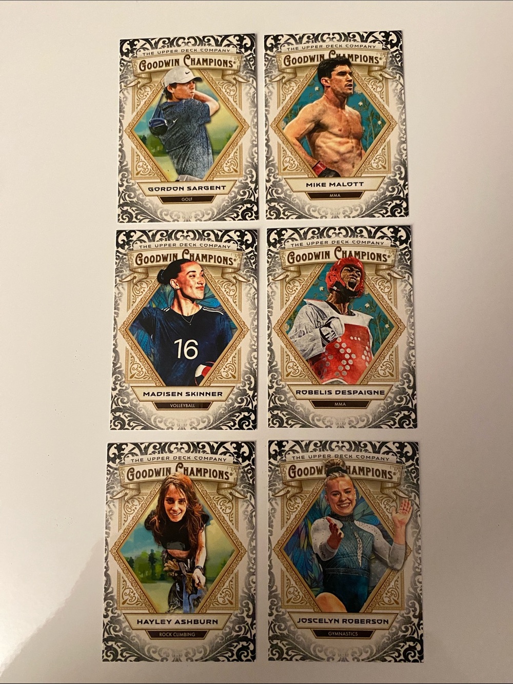 2025 Goodwin Champions Glossy Black Lot (6 Cards)